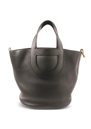 Hermès Pre-Owned In the loop leather tote bag - Black