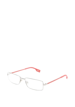 BOSS rectangle-frame glasses - Silver
