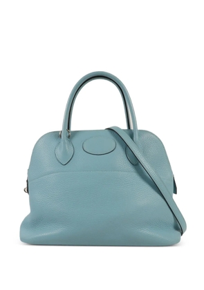 Hermès Pre-Owned Bolide 31 clemence leather tote bag - Blue
