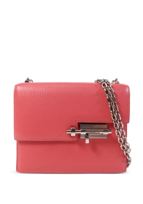 Hermès Pre-Owned Verrou leather shoulder bag - Pink