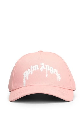 Palm Angels logo-print baseball cap - Pink