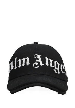 Palm Angels logo-embroidered baseball cap - Black