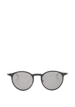Montblanc round-frame sunglasses - Black