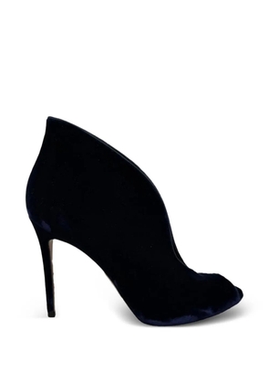 Gianvito Rossi Vamp peep-toe ankle boots - Blue