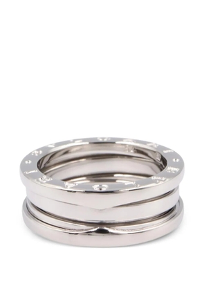 Bvlgari Pre-Owned 2010s B-zero1 three-band ring - Silver