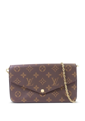 Louis Vuitton Pre-Owned Monogram Felicie Pochette shoulder bag - Brown