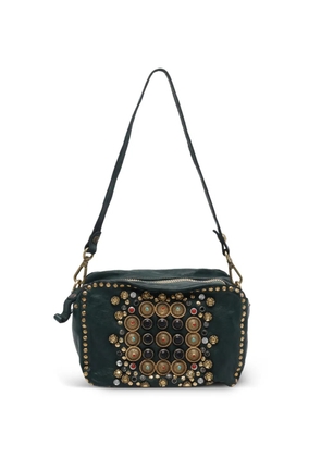 Campomaggi Kate stud-embellished shoulder bag - Green