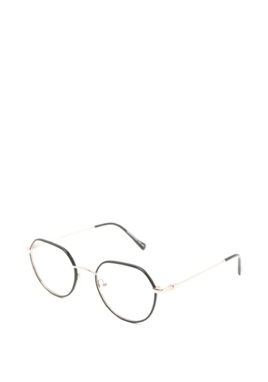 CHARLES STONE geometric-frame glasses - Green