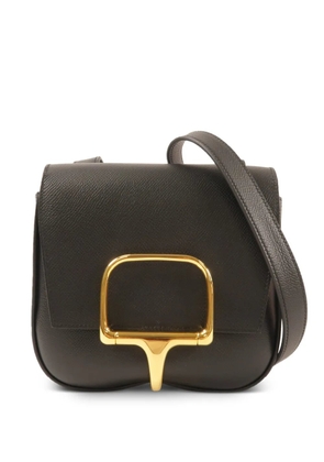 Hermès Pre-Owned 2022 Della Epsom cross body bag - Black