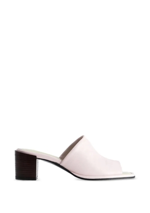 BY FAR Francisco leather sandals - Pink