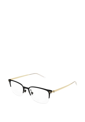 Montblanc half-rim glasses - Black