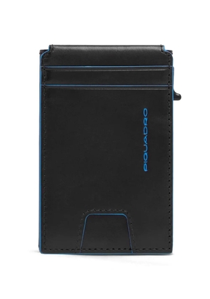 PIQUADRO leather card holder - Black