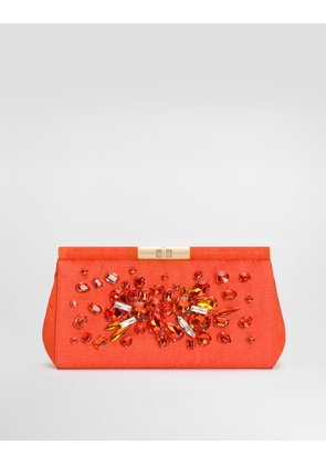 Dolce & Gabbana Marlene Shoulder Bag In Embroidered Brocade - Woman Collection Multicolor Onesize