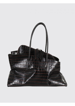 THE ATTICO Shoulder Bag Woman color Brown
