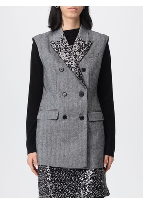 KARL LAGERFELD Waistcoat Woman color Grey