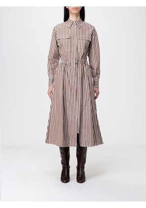 BRUNELLO CUCINELLI Dress Woman color Brown