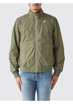 K-WAY Jacket Men color Moss Green