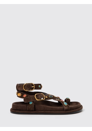 TWINSET Heeled Sandal Woman color Coffee