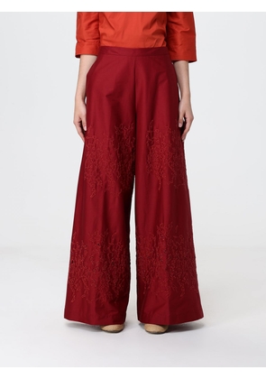 LIVIANA CONTI Pants Woman color Coral