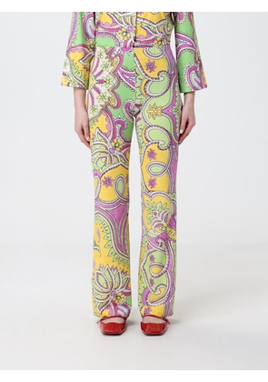 MALIPARMI Pants Woman color Green