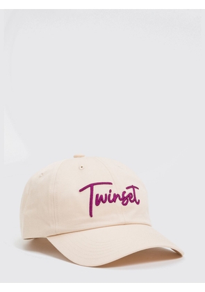 TWINSET Hat Woman color Beige