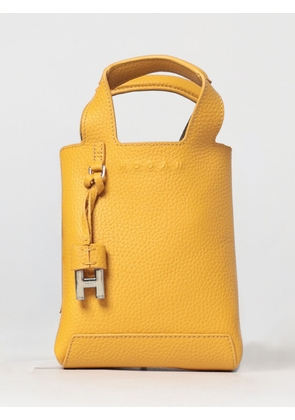 HOGAN Handbag Woman color Mustard