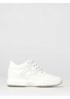 HOGAN Sneakers Woman color Yellow Cream