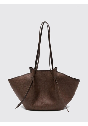YUZEFI Shoulder Bag Woman color Brown