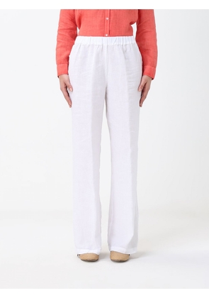 120% LINO Pants Woman color White