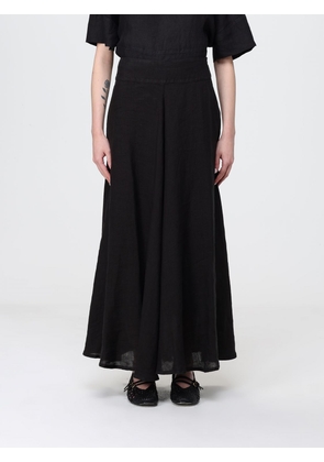 120% LINO Skirt Woman color Black