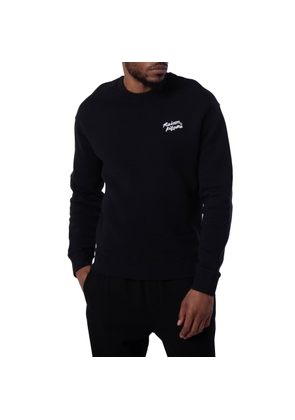 Maison Kitsune Embroidered Logo Cotton Sweatshirt,