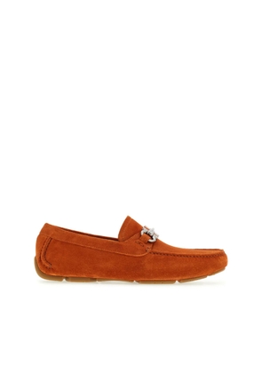 Ferragamo Mens Terracotta Orange Loafer Loafers