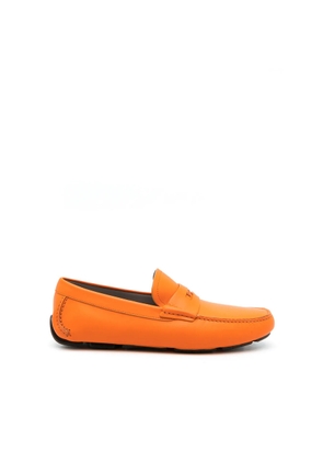 Ferragamo Mens Orange Loafer Loafers