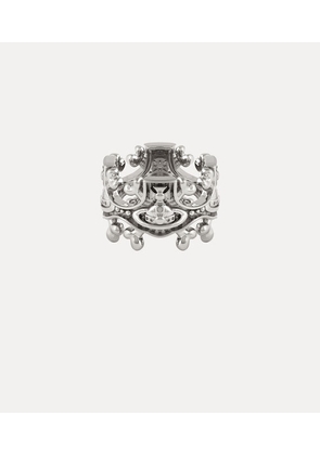 Vivienne Westwood Cosimo Ring Silver Unisex