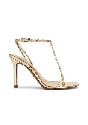 Retrofete Cleo Sandal in Light Gold - Metallic Gold. Size 37 (also in 36, 36.5, 38, 38.5, 39, 39.5, 40).