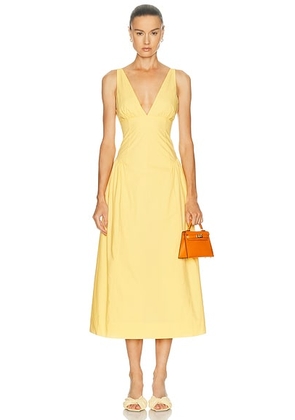 Posse Lindie Dress in Yellow - Yellow. Size M (also in XS, S, L).