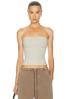 GRLFRND Tube Top in French Grey - Grey. Size M (also in S, XXS, XS, L, XL).