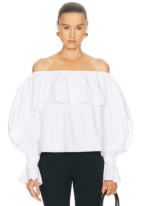 Franoise Fran?oise Sadie Blouse in White - White. Size 40 (also in 34, 36, 38, 42).