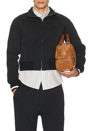 Adidas by Wales Bonner x Y-3 Track Jacket in Black - Black. Size XL/1X (also in XS, M, L, XXL/2X).