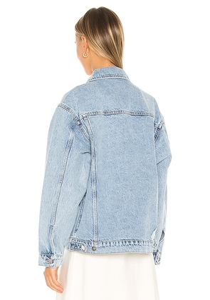 ANINE BING Rory Denim Jacket in Denim-Light. Size S. Also in L, M, XS.