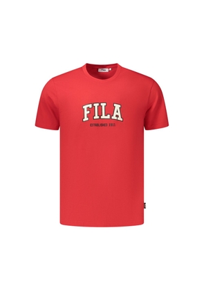 Fila Red Cotton Sportswear - S