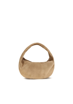 Khaite Beige Calf Leather Bos Taurus Shoulder Bag