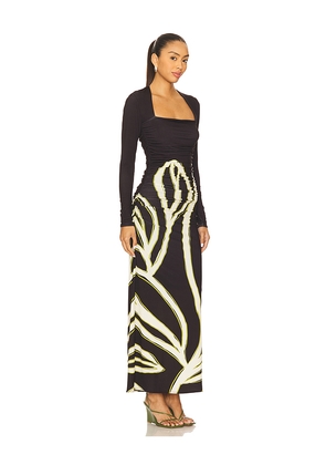 Cala de la Cruz Megara Dress in Black,White. Size S. Also in M.