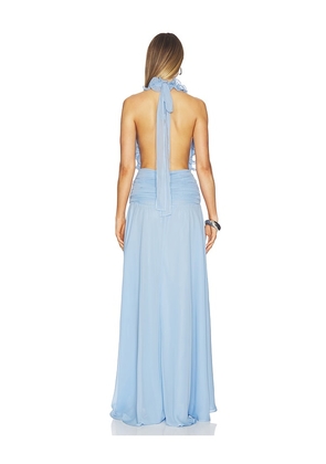DELFI Ariella Dress in Baby Blue. Size S. Also in L, M, XS.