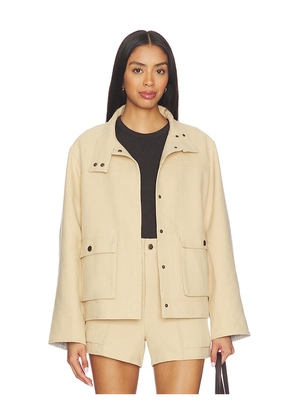 ASTR the Label Beron Jacket in Tan. Size XS. Also in S, M, L, XL.