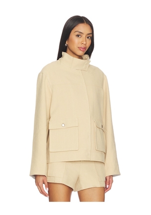 ASTR the Label Beron Jacket in Tan. Size XS. Also in L, M, S, XL.
