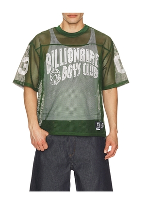 Billionaire Boys Club Varsity Football Jersey in Green. Size S. Also in M, L, XL/1X.