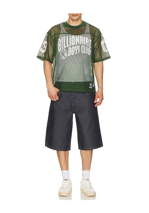 Billionaire Boys Club Varsity Football Jersey in Green. Size S. Also in M, L, XL/1X.