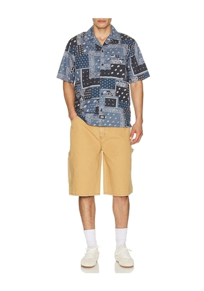 Dickies Glandorf Shirt in Navy. Size S. Also in L, M, XL/1X, XXL/2X.