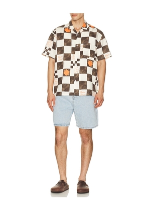 Duvin Design Denim Shorts in Blue. Size S. Also in L, XL/1X.